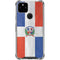 Dominican Republic Flag Distressed Google Pixel 5a 5G Clear Case